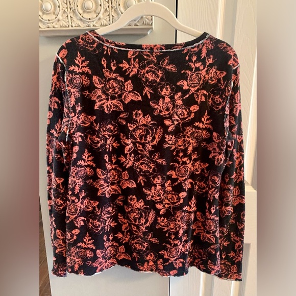 Sundance Henley T shirt Rosey Delights, PS - 100% cotton - Picture 5 of 8